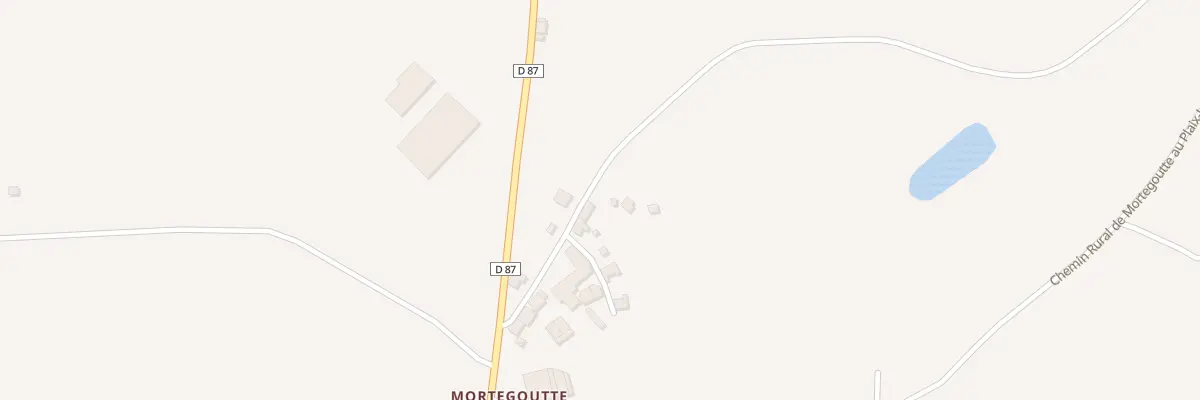 Plan du 1 Mortegoutte à Lourdoueix-Saint-Michel