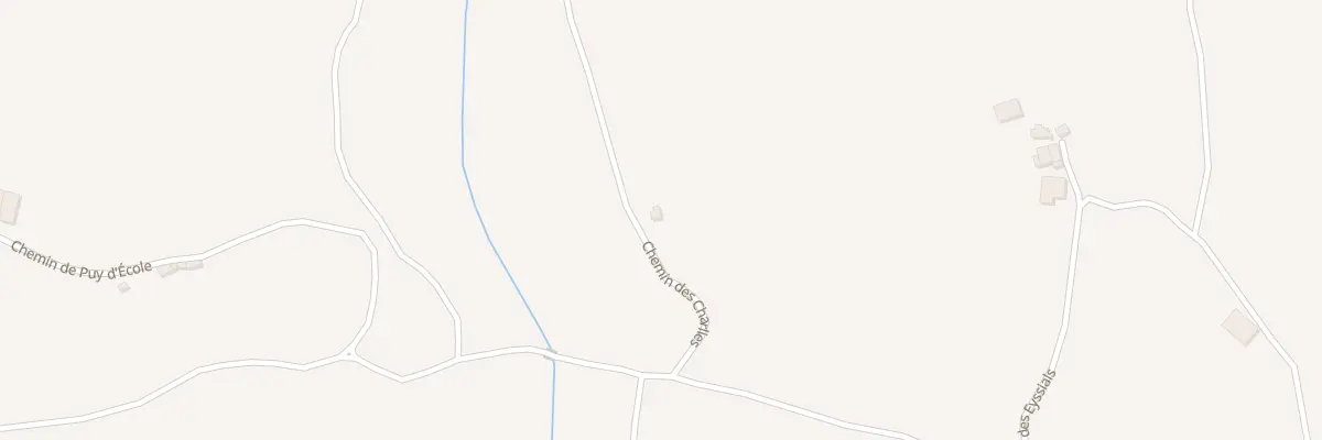 Plan du 602 Che des Charlies à Branceilles