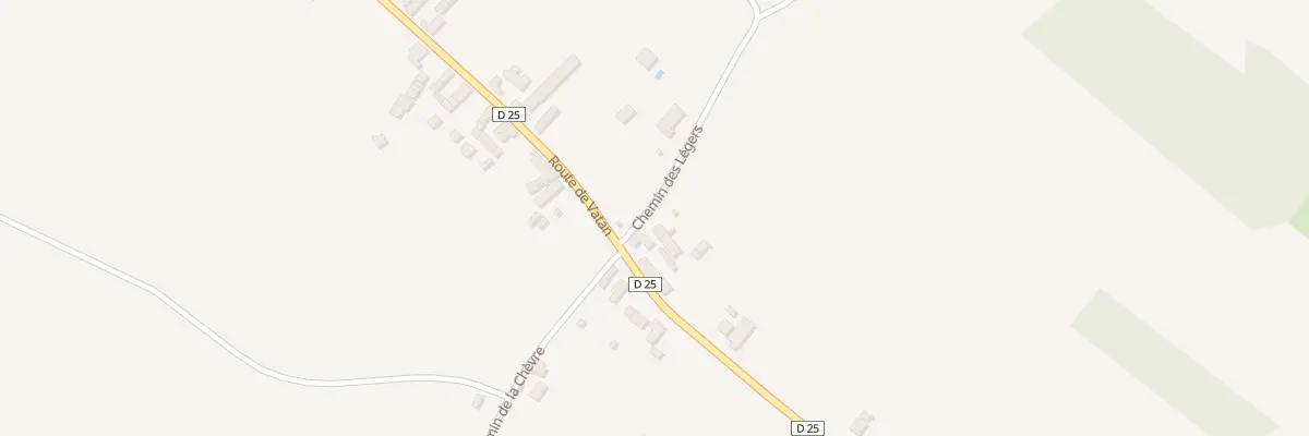 Plan du 2 Che des Legers à Saint-Christophe-en-Bazelle