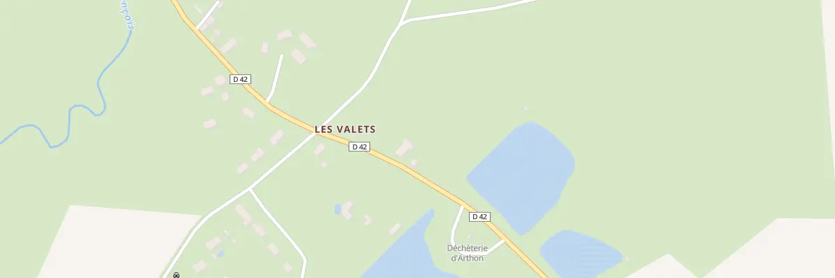 Plan du 5217 Les Valets à Arthon