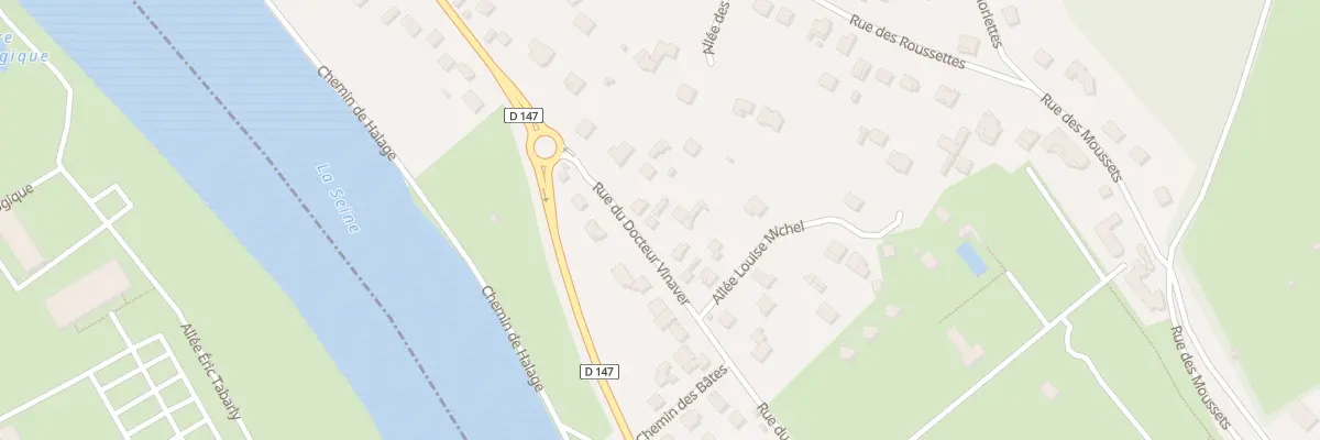 Plan du 44 Rue du Docteur Vinaver à Limay