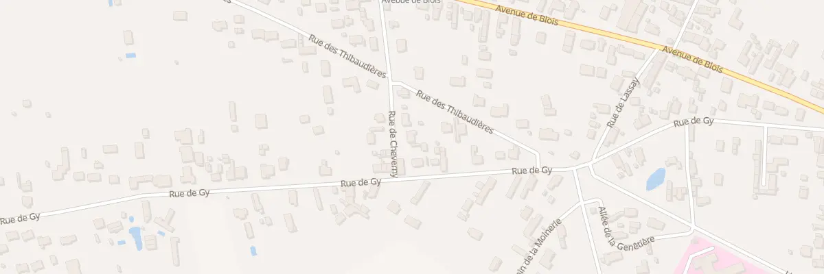 Plan du 12 Rue de Cheverny à Romorantin-Lanthenay