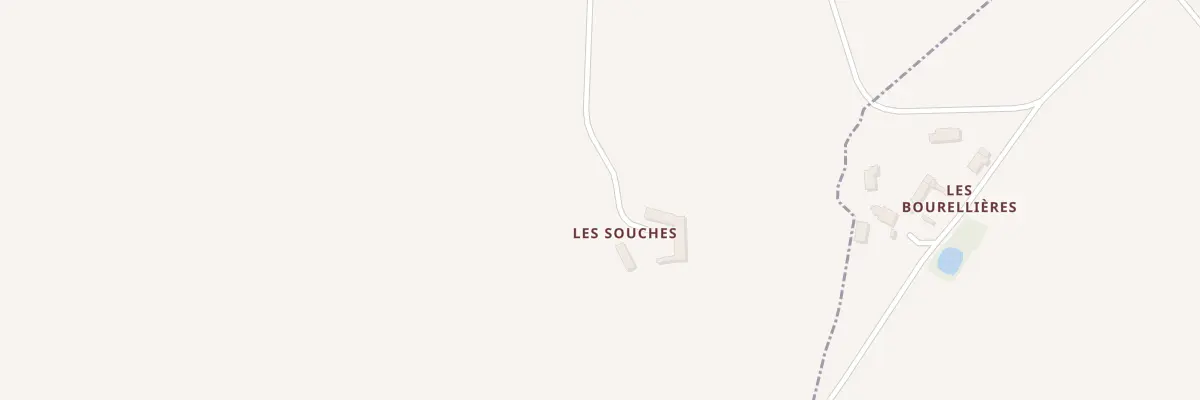 Plan du 5239 Les Souches à Chabris