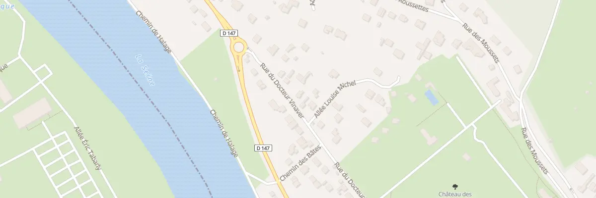 Plan du 40 Rue du Docteur Vinaver à Limay