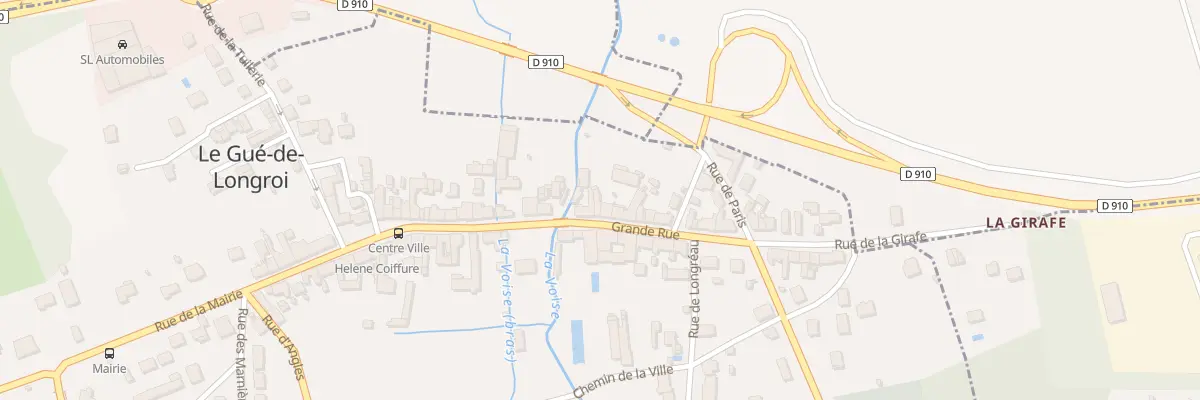 Plan du 18 Grande Rue au Gué-de-Longroi