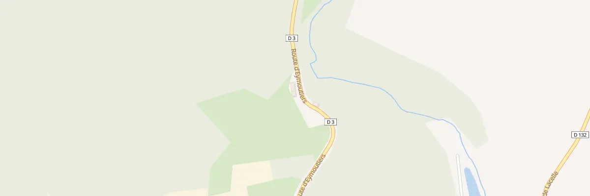 Plan du 5629 Au Fueix à Chamberet