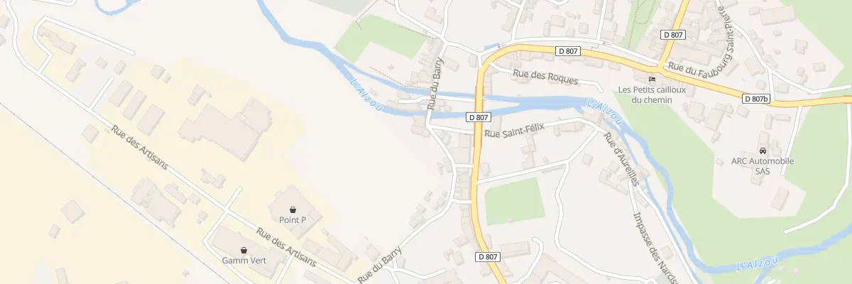 Plan du 22 Rue du Barry à Gramat