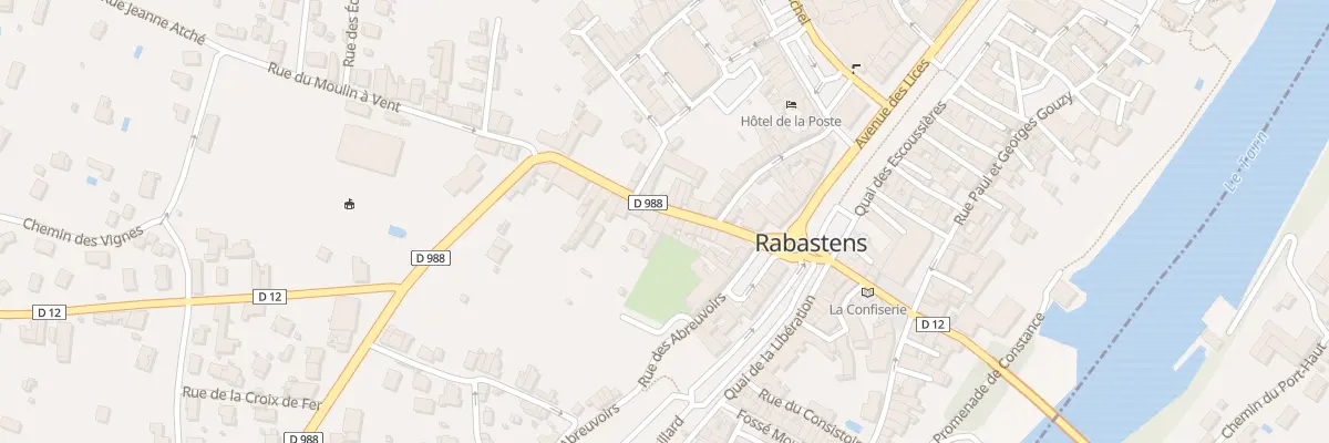 Plan du 17 Rue des Cordeliers à Rabastens