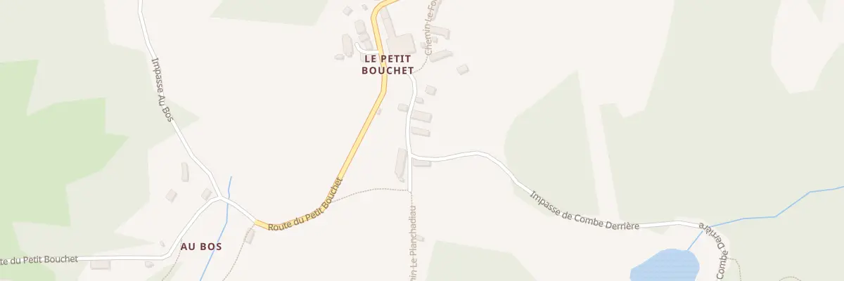 Plan du 5089 Le Petit Bouchet à Domps