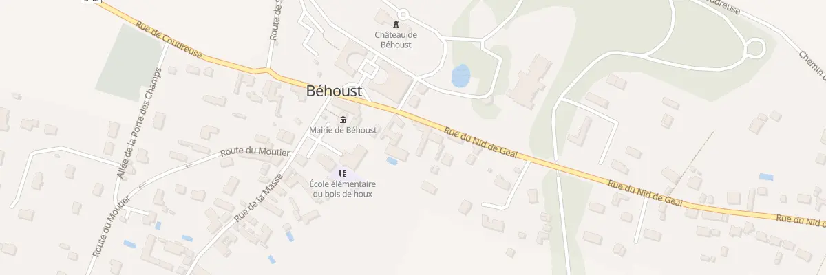 Plan du 4 Rue du Nid de Geai à Béhoust