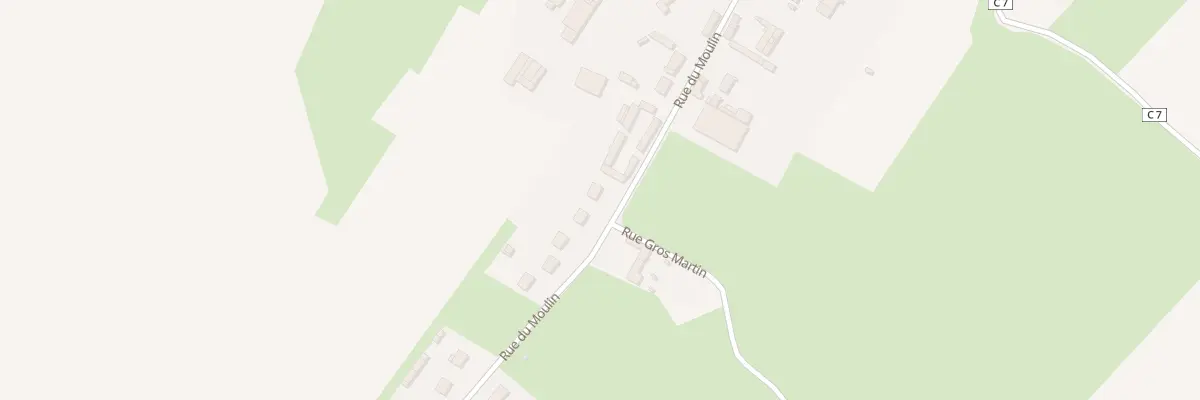 Plan du 96 Rue du Moulin à Villeroy
