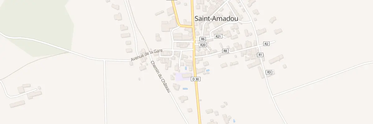 Plan du 4 Rte de les Pujols à Saint-Amadou