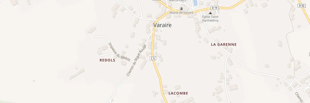 Plan du 5125 Meja à Varaire