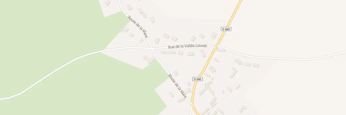 Plan du 7A Rue de la Vallée Louvet à Hébécourt