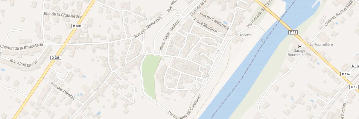 Plan du 6 Rue Pilfort de Rabastens à Rabastens