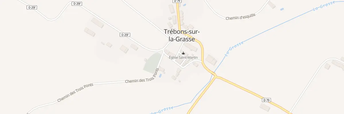 Plan du 13 Rue des Carillonneurs à Trébons-sur-la-Grasse