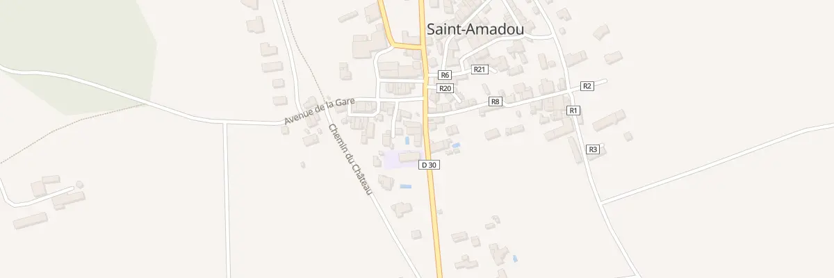 Plan du 8 Rte de les Pujols à Saint-Amadou