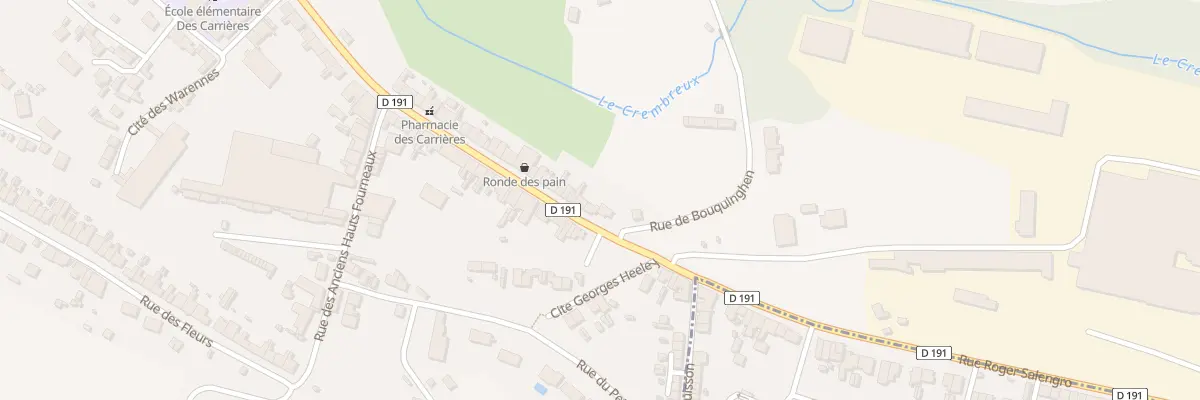 Plan du 267 Rue Jean Jaurès à Marquise