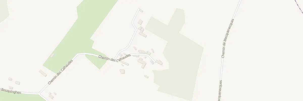 Plan du 9006 Les Calhaudes à Marquise