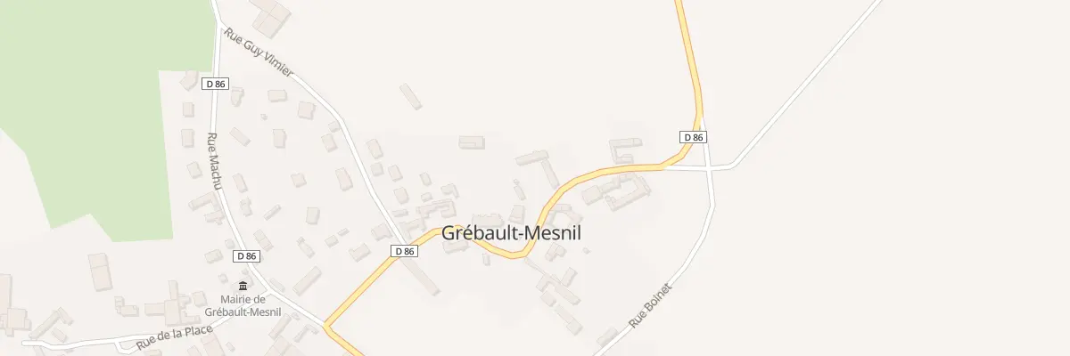 Plan du 21 Rue de l’Église à Grébault-Mesnil