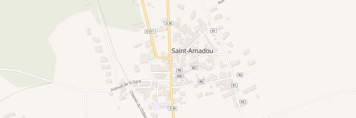Plan du 3 Rue Gravielle à Saint-Amadou