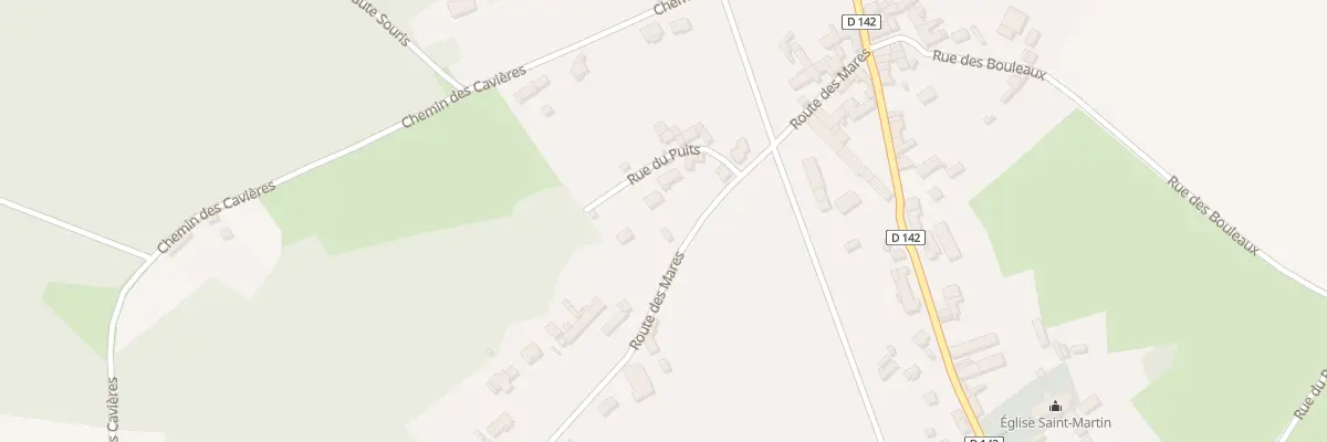 Plan du 8 Rue du Puits à Villers-en-Arthies
