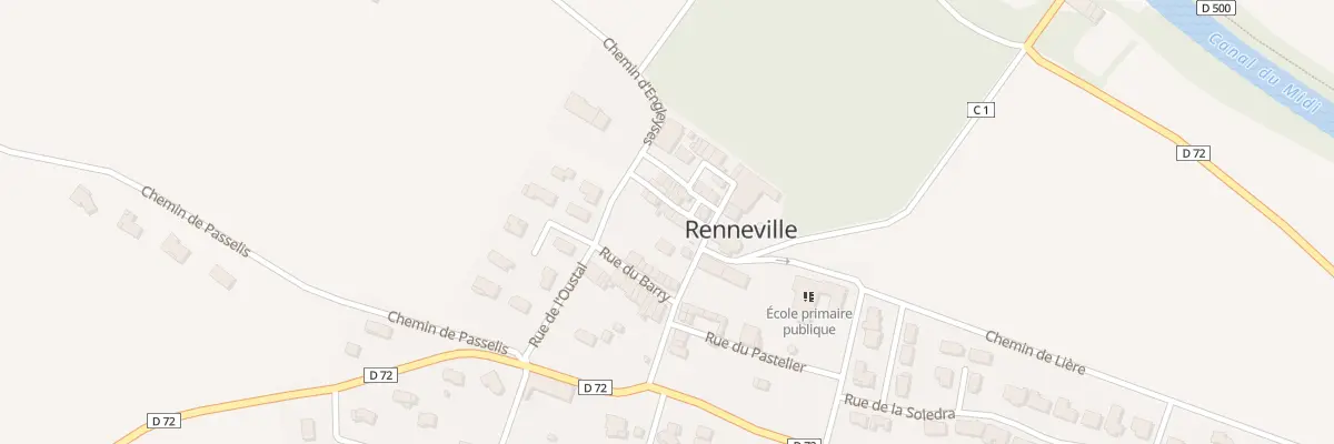 Plan du 46 Le Village à Renneville