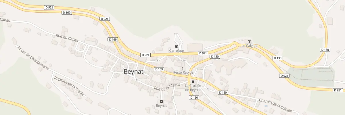 Plan du 5039 Le Bourg à Beynat