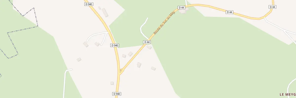 Plan du 128 Rte du Suc au May à Seilhac