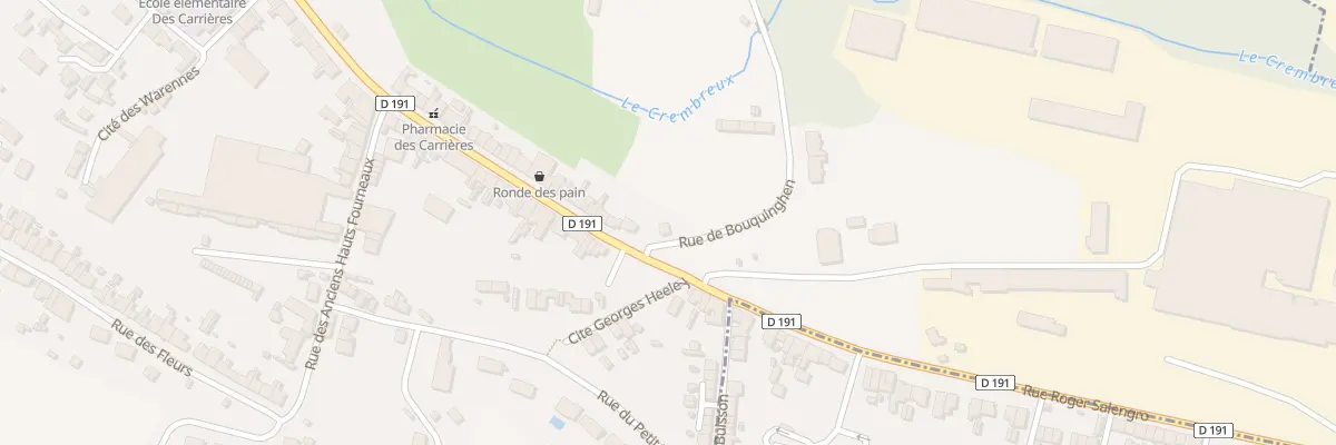 Plan du 1 Rue de Bouquinghen à Marquise