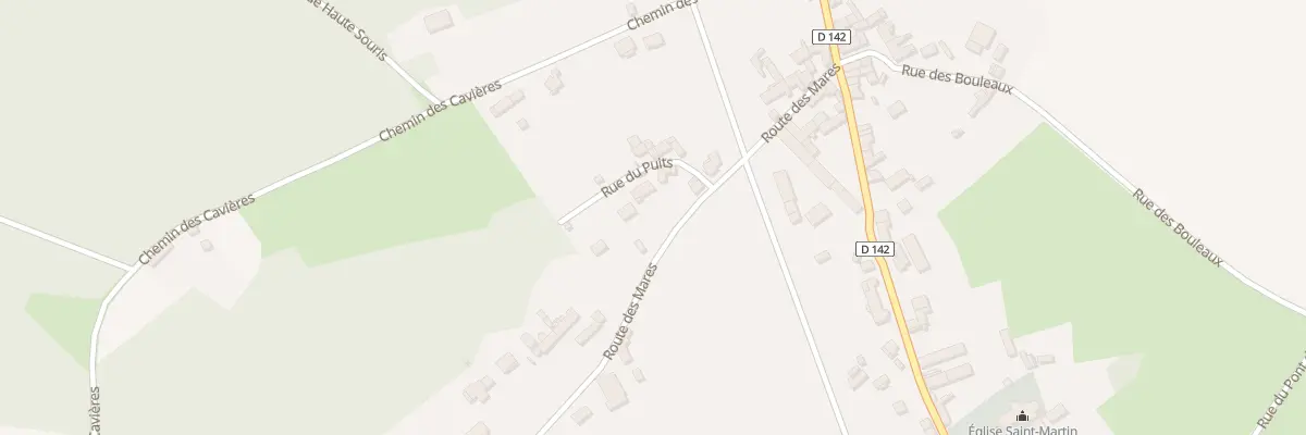Plan du 6 Rue du Puits à Villers-en-Arthies