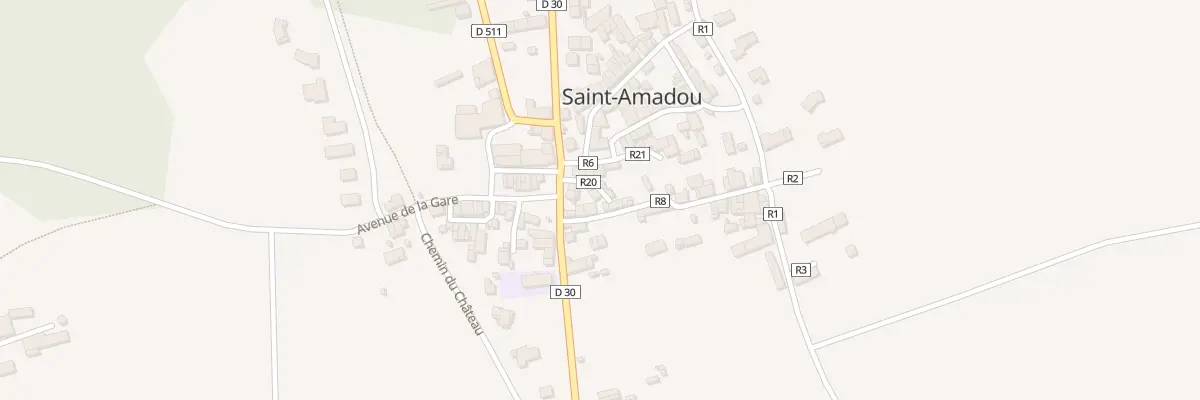 Plan du 2 Imp du Tisserand à Saint-Amadou