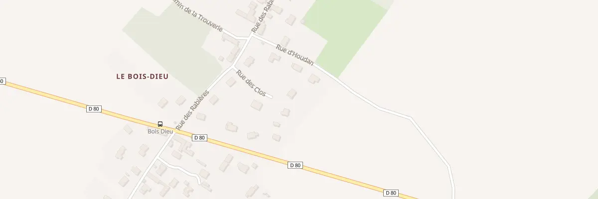 Plan du 2 Rue des Clos à Hermeray