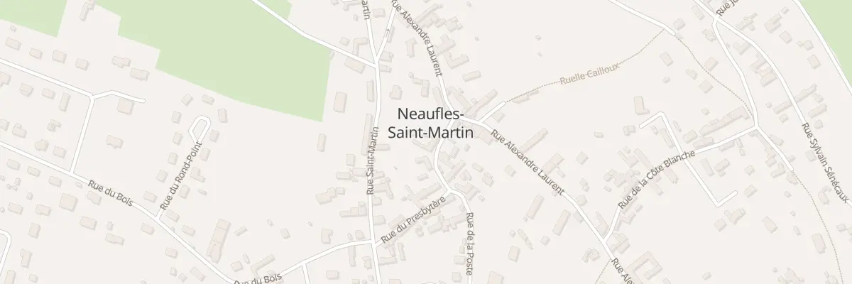 Plan du 7 Rue de la Poste à Neaufles-Saint-Martin