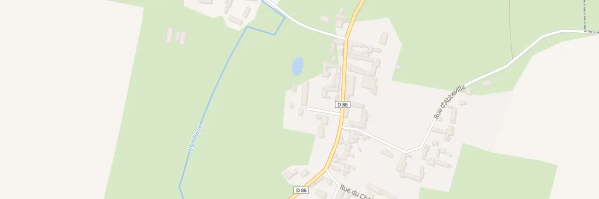 Plan du 35 Rue St Honore à Miannay