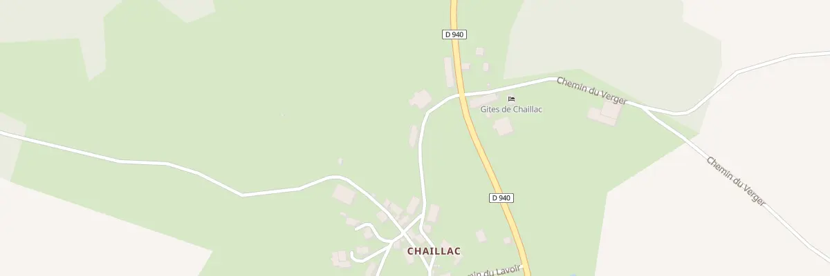 Plan du 5224 Chaillac à Chamboulive