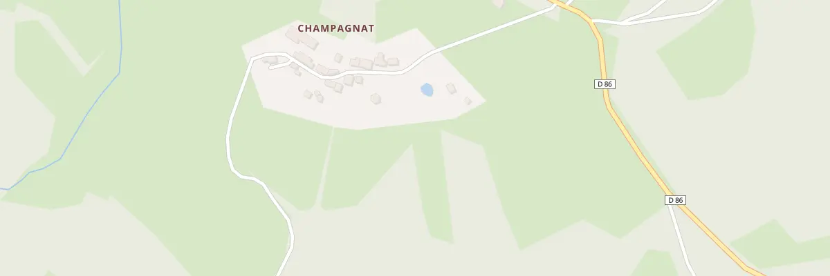Plan du 5326 Champagnat à Saint-Moreil