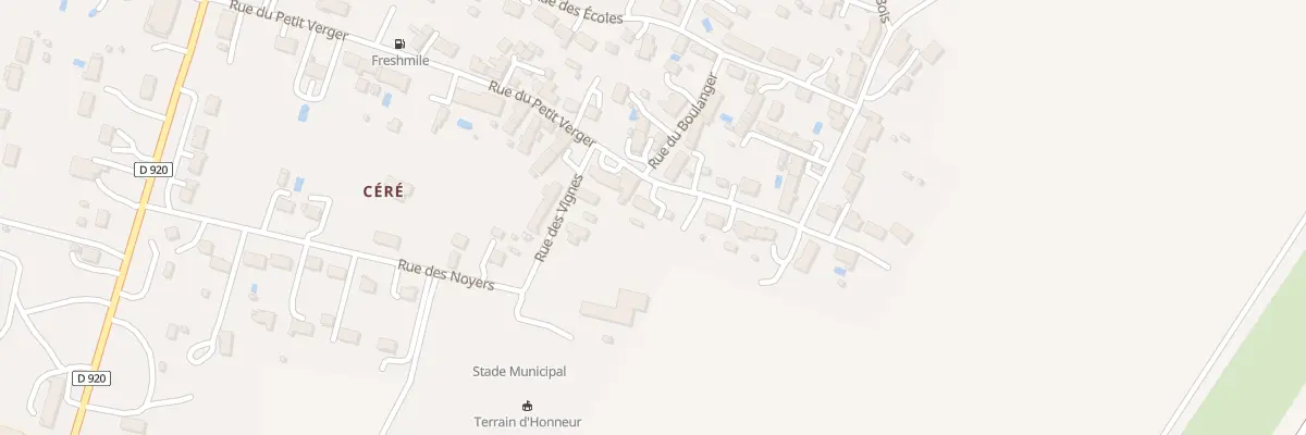 Plan du 27 Rue du Petit Verger à Coings