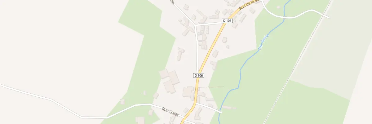 Plan du 2 Rue de Saigneville à Cahon