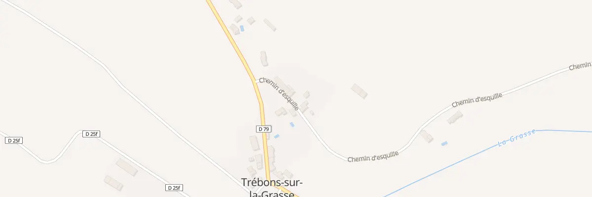 Plan du 19 Village d’Esquilles à Trébons-sur-la-Grasse