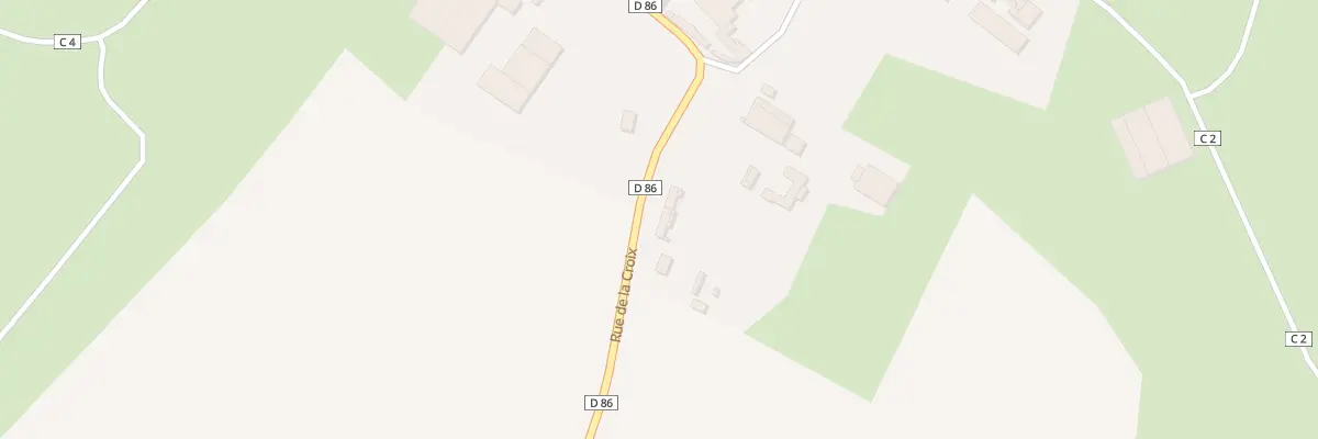 Plan du 31 Rue de la Croix à Ercourt