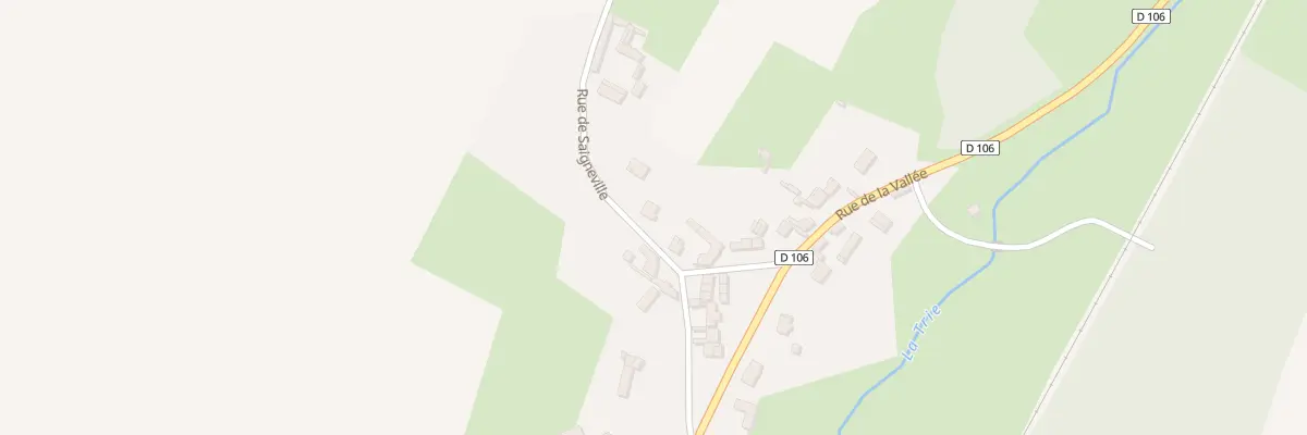 Plan du 11 Rue de Saigneville à Cahon