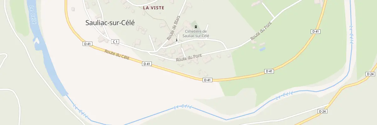 Plan du 5028 Le Bourg à Sauliac-sur-Célé