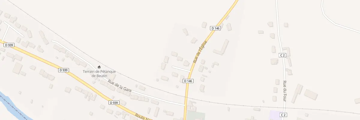 Plan du 7 Lot du Camp Saint Pierre à Beutin