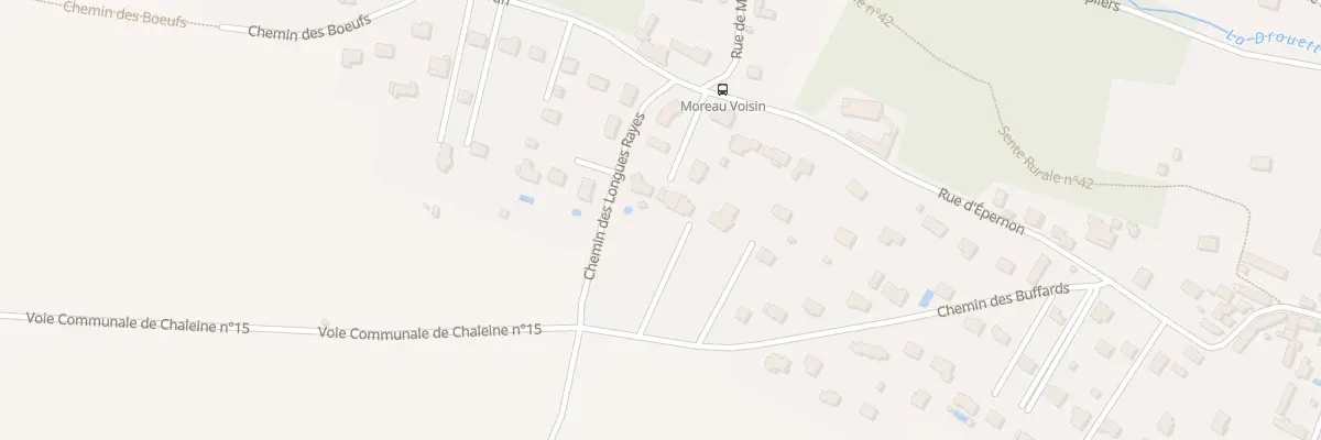 Plan du 36T Rue d’Epernon à Émancé