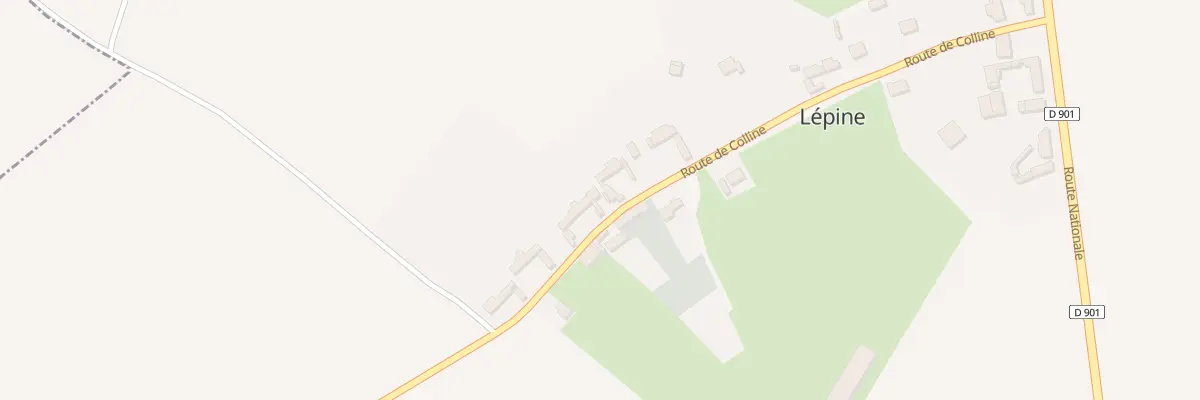 Plan du 22 Rte de Colline à Lépine