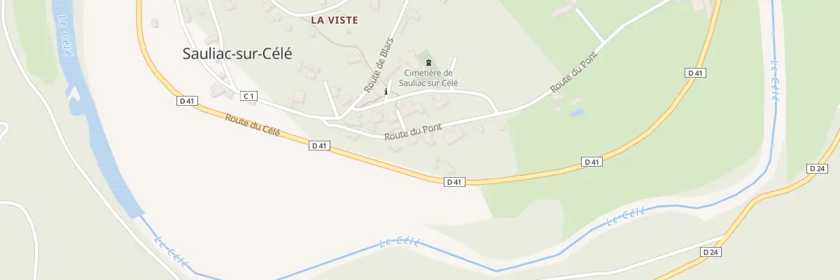 Plan du 5114 Le Bourg à Sauliac-sur-Célé