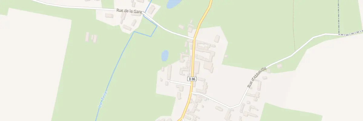 Plan du 39 Rue St Honore à Miannay