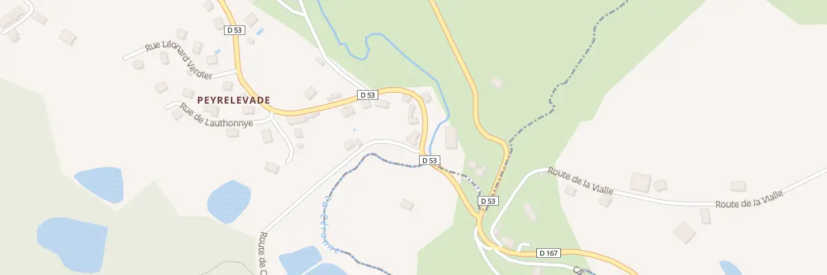 Plan du 5311 Pont de Peyrelevade à Naves