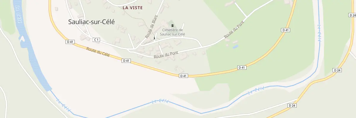 Plan du 6363F Le Bourg à Sauliac-sur-Célé